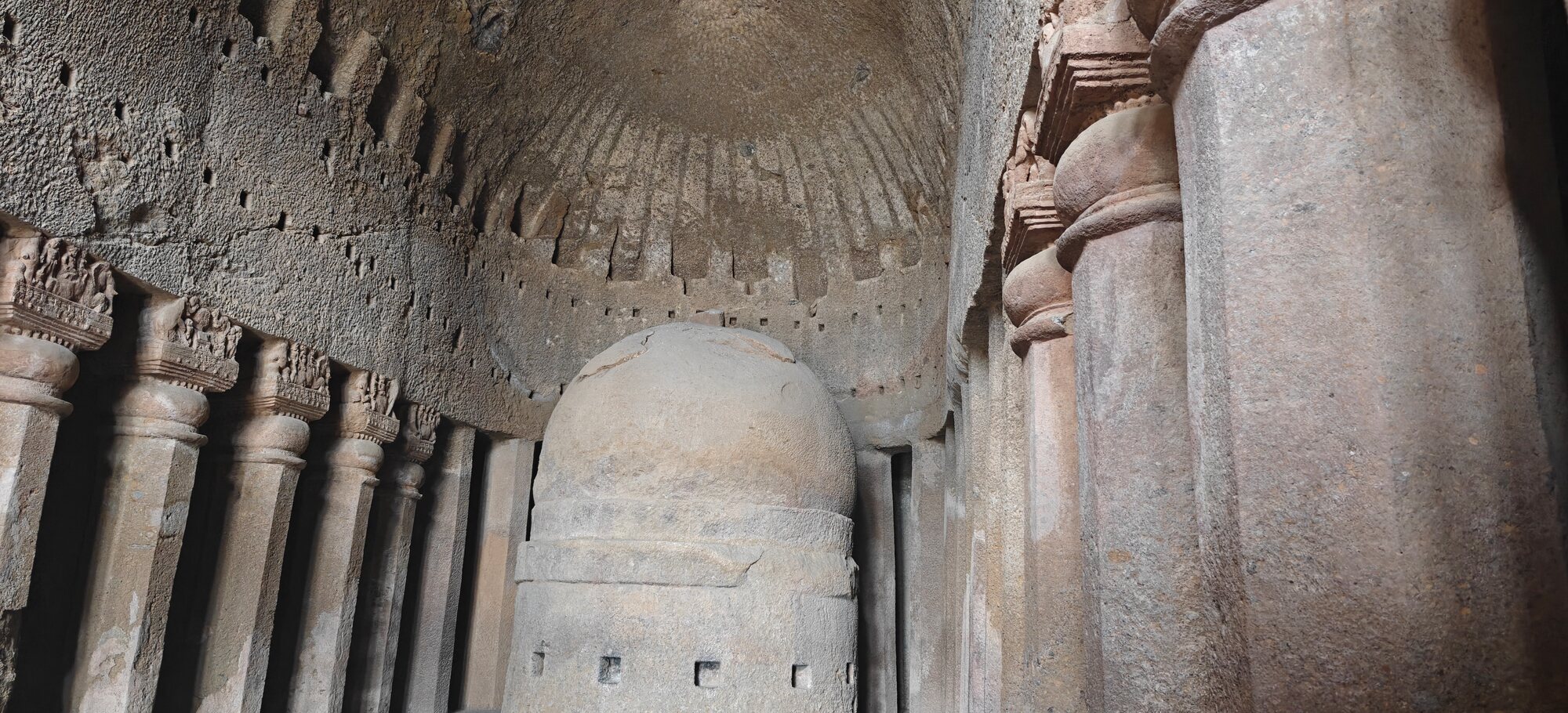 Kanheri Caves, a monastery in the forest above Mumbai